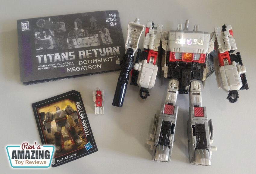 transformers generations titans return megatron and doomshot